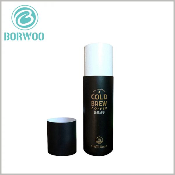 black cardboard cup packaging boxes wholesale.The application of bronzing printing technology to packaging can increase the luxury of packaging