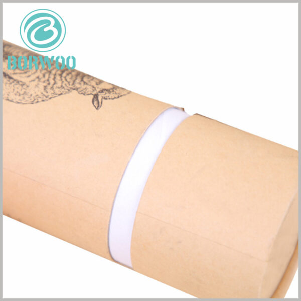 brown Kraft paper tube packaging wholesale