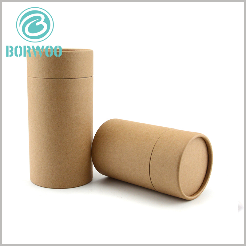 brown kraft paper tube packaging boxes wholesale.Custom tube boxes wholesale