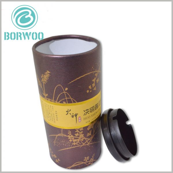 cardboard cylinder boxes for tea packaging