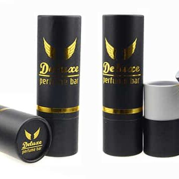 Custom black cardboard paper tube packaging for wine,luxury food packaging boxes