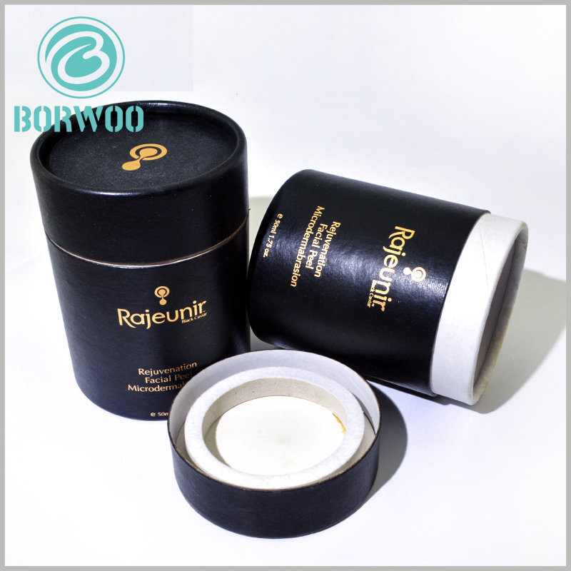 cardboard tube boxes for 50 ml care oil packaging