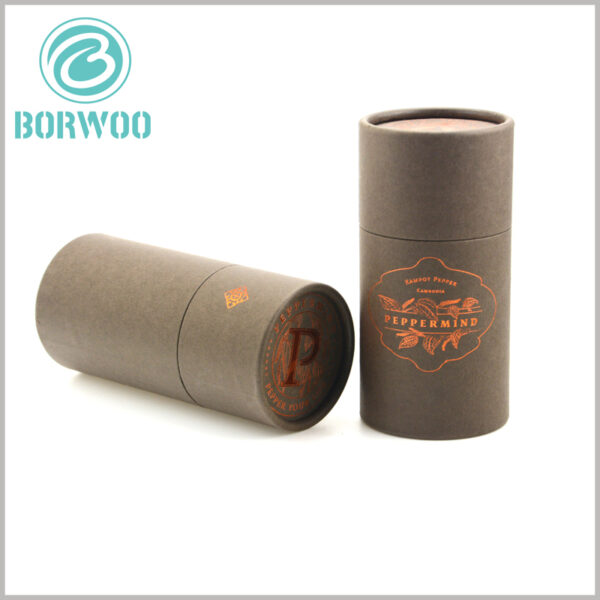 cardboard tube food packaging custom.The logo on the surface of the packaging will promote the promotion of the brand