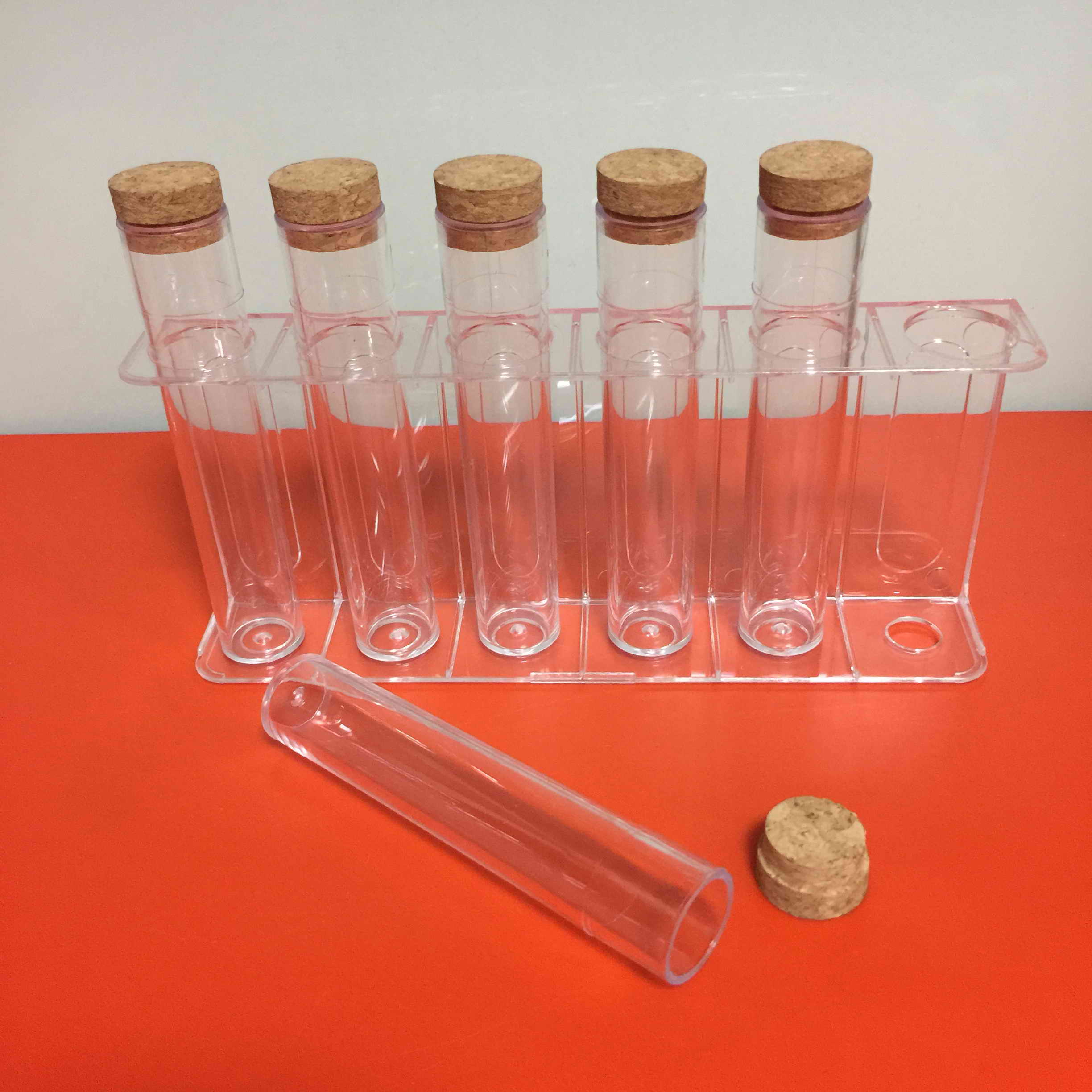 Wholesale small clear cigar tube packaging boxes with wooden lids