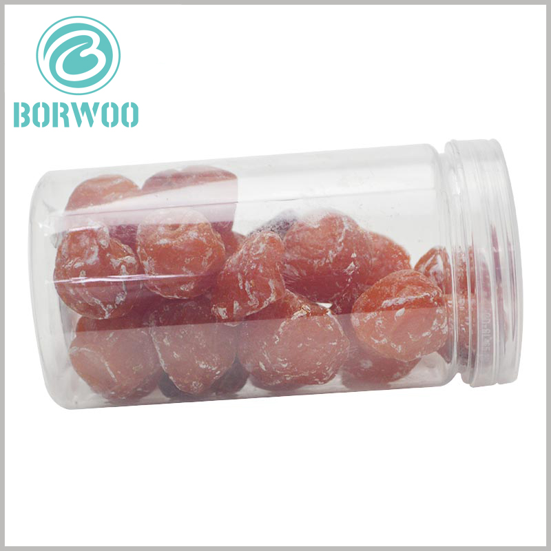 clear plastic tube food grade packaging boxes