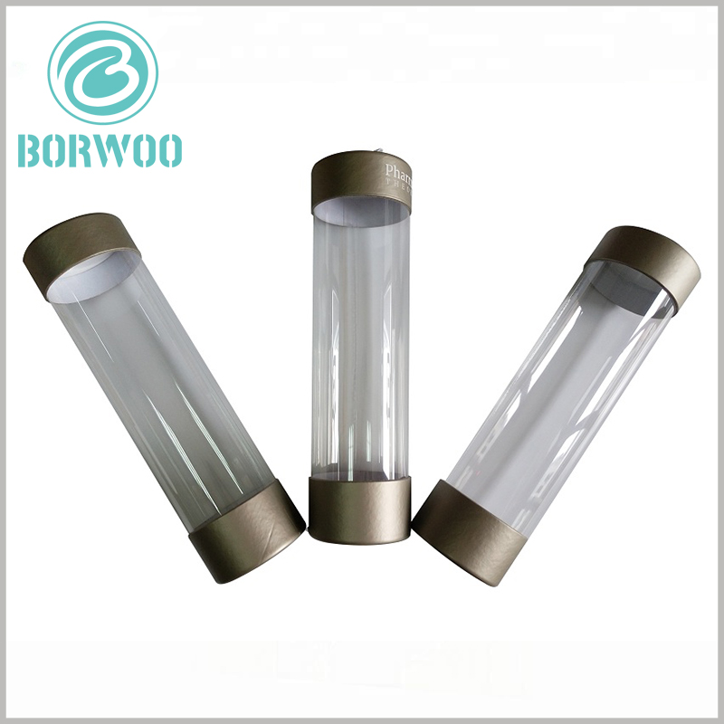 clear plastic tube packaging wholesale.Customized clear plastic tube packaging can be used in a variety of products to determine the diameter and height of the package based on the product.