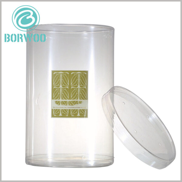 clear pvc tube boxes with lids wholesale