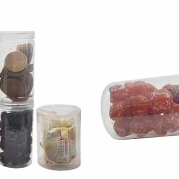 Custom clear plastic tube packaging boxes for food use as freezing packaging