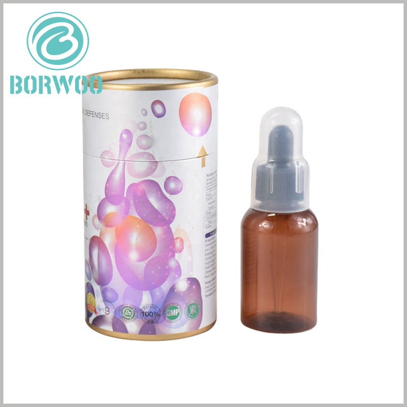 colored paper tube packaging for cosmetics. Cosmetic packaging has a 3D visual sense and is artistic, which can increase the attractiveness of products and packaging to customers.