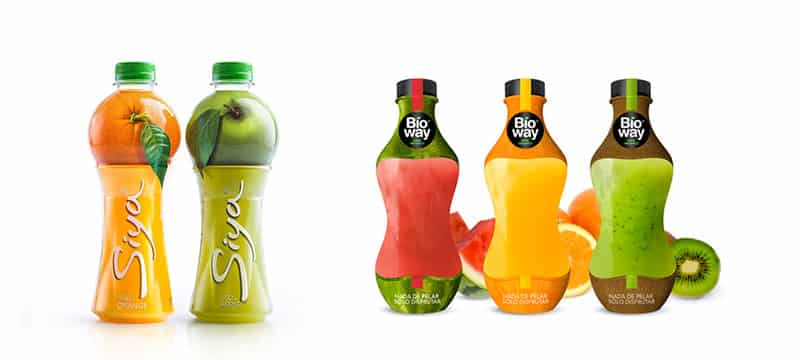 creative 3D printed fruit juice packaging,Creative printed packaging can attract more consumers