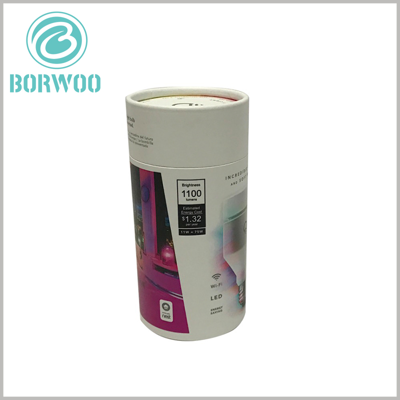 creative LED bulbs paper tube packaging boxes wholesale