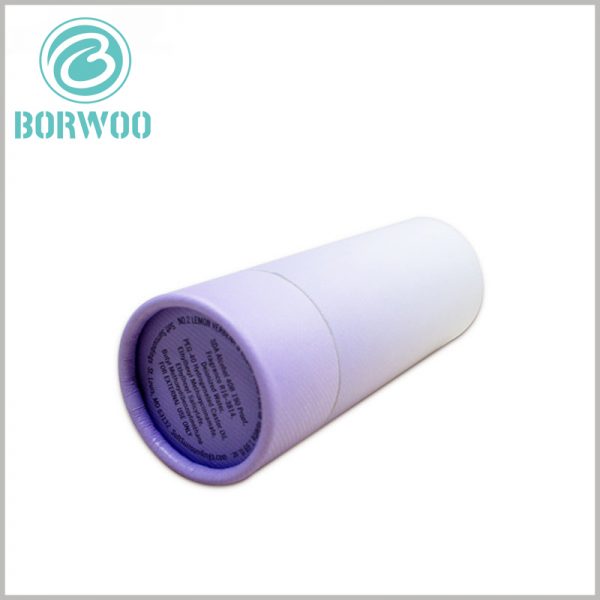creative cylindrical cardboard tubes packaging for cosmetic boxes.Creative design is helpful for product promotion