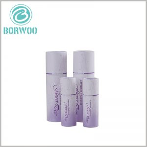 creative design tube packaging for cosmetics.They are made of 400g SBS tube for the solid protection