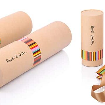 high creative kraft paper tube packaging boxes design