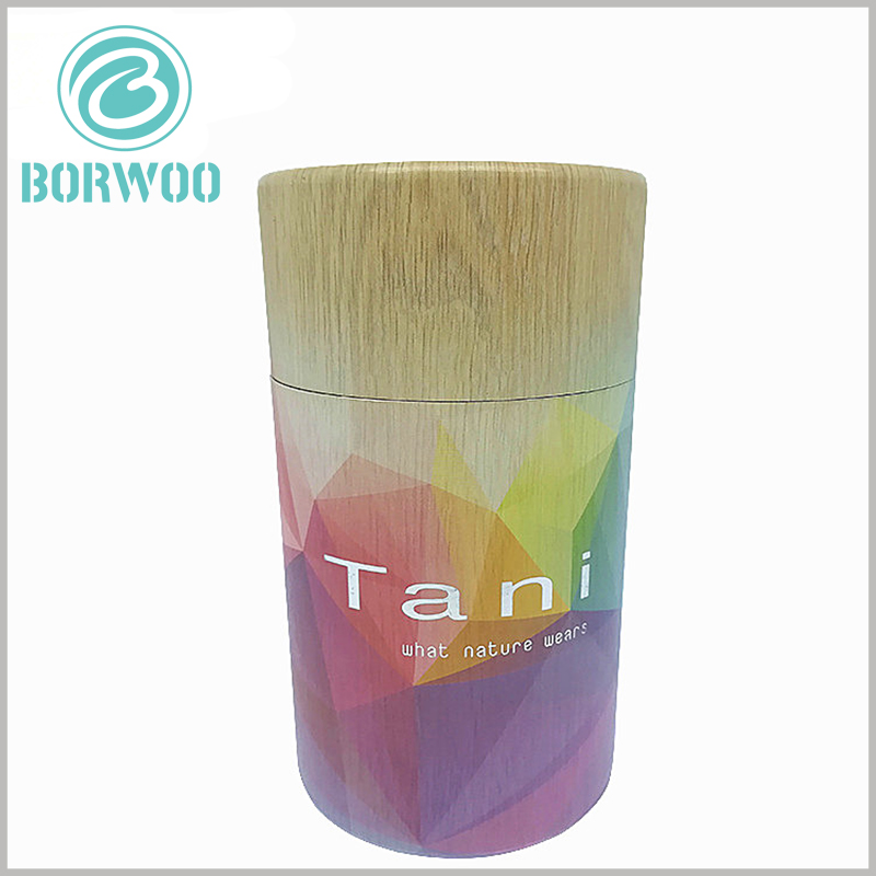 creative large cardboard tube packaging for product. Creative packaging design improves customers' impression of products and brands and is a very worthwhile investment.