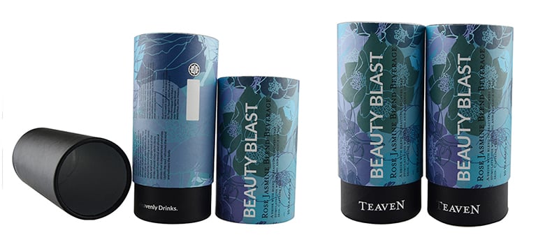 creative paper tube food packaging for tea,Creative custom packaging promotes brand promotion and promotion