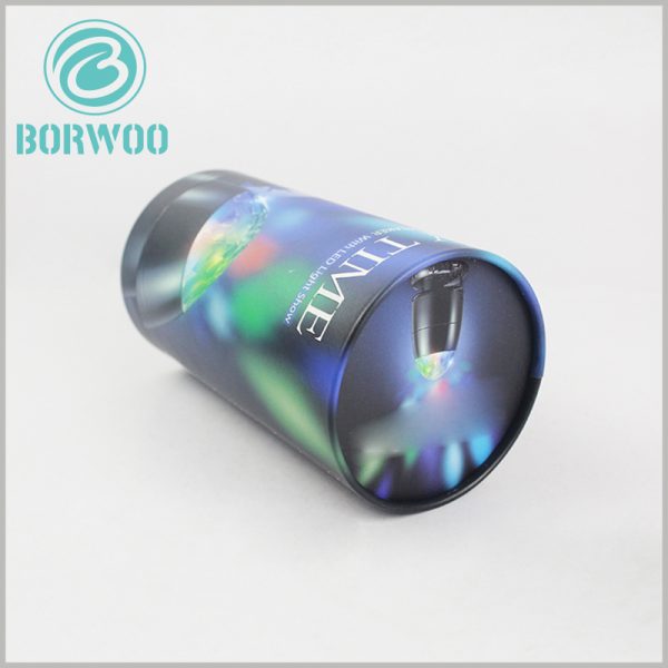 creative paper tube packaging boxes for led light