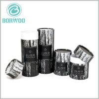 creative paper tube packaging for candle boxes.The candle packaging is similar to a creative round wooden post and is attractive to consumers.