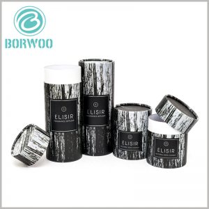 creative paper tube packaging for candle boxes.The candle packaging is similar to a creative round wooden post and is attractive to consumers.