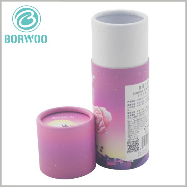custom 30ml rose essential oil tube packaging boxes wholesale