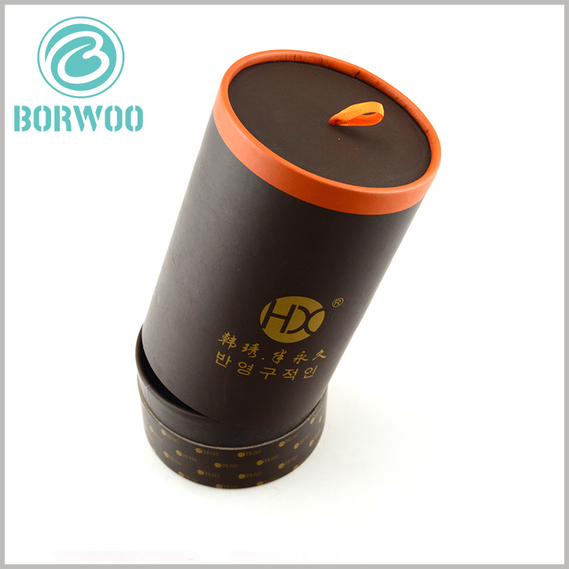 custom Exquisite cardboard tube gift packaging boxes wholesale.Can fully reflect your ideas in custom packaging