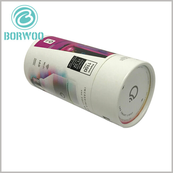 custom LED bulbs paper tube packaging boxes