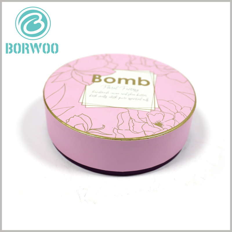 custom Pink cardboard tube packaging for cosmetics. Fashionable packaging design can enhance the attractiveness of cosmetics and make product sales easier.