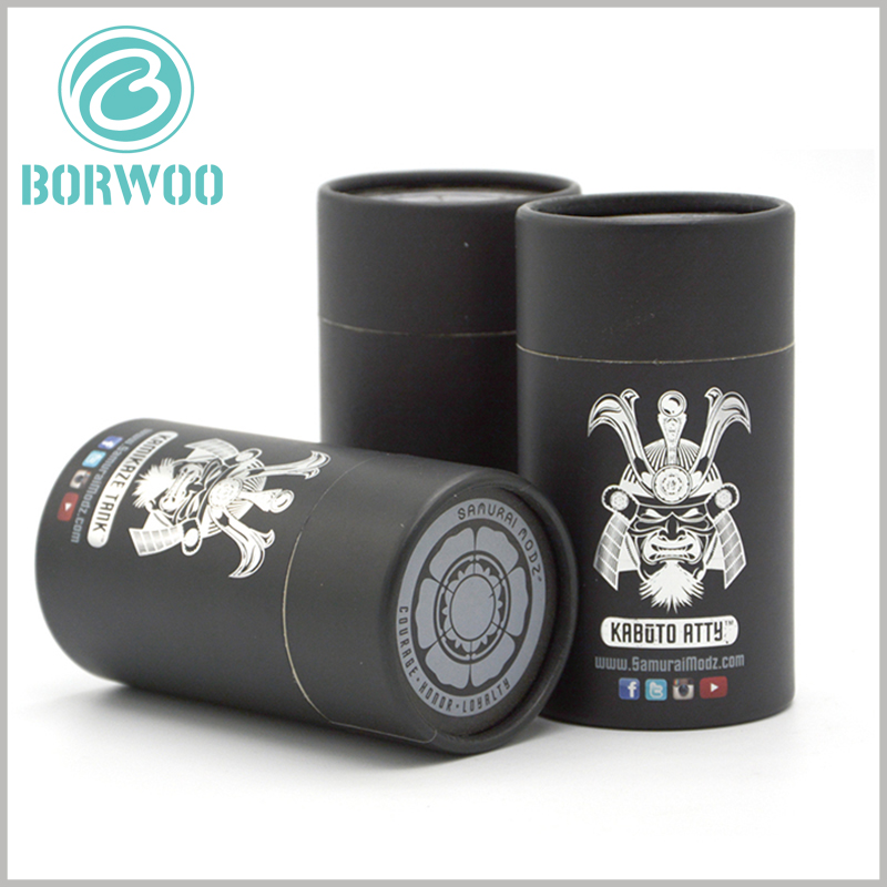 custom beard oil paper tube packaging