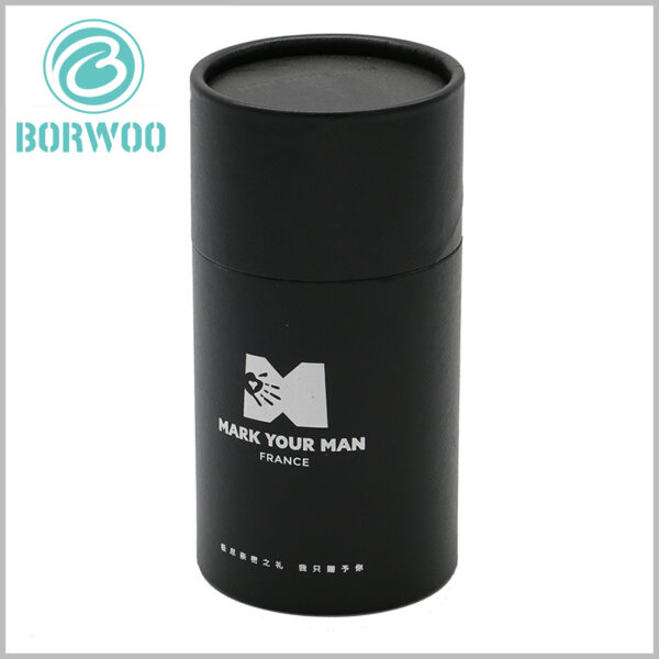 custom black cardboard round boxes wholesale