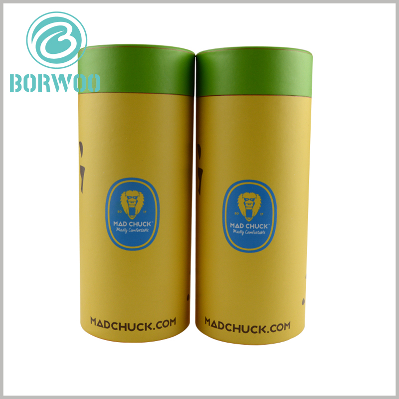 custom cardboard paper packaging tube for t shirt.custom Four-color printing cardboard paper tube packaging for t shirts,large round boxes wholesale