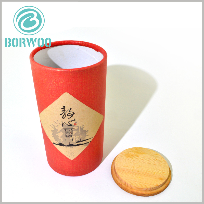 custom cardboard tube boxes packaging for tea