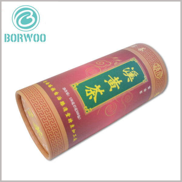 custom cardboard tube food packaging boxes