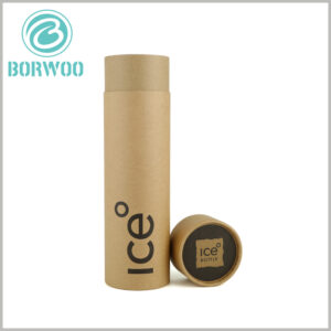 custom chicago paper tube boxes packaging for bottle.The whole tube is made of exquisite 350g kraft paper