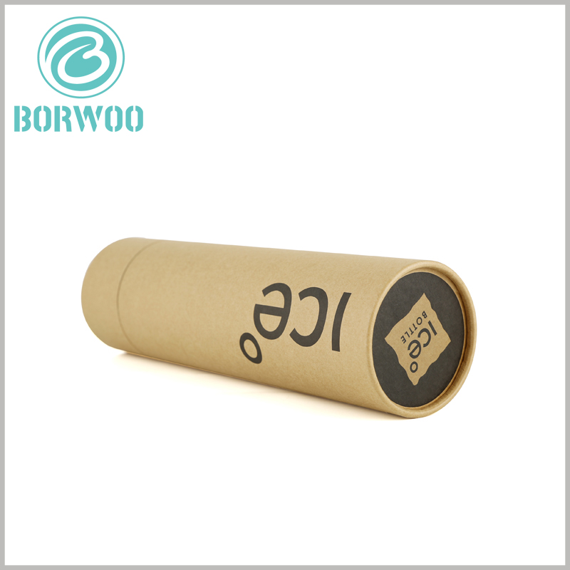 custom chicago paper tube packaging for bottle.The top cover of the paper cover prints a two-dimensional code to distinguish the authenticity of the product.