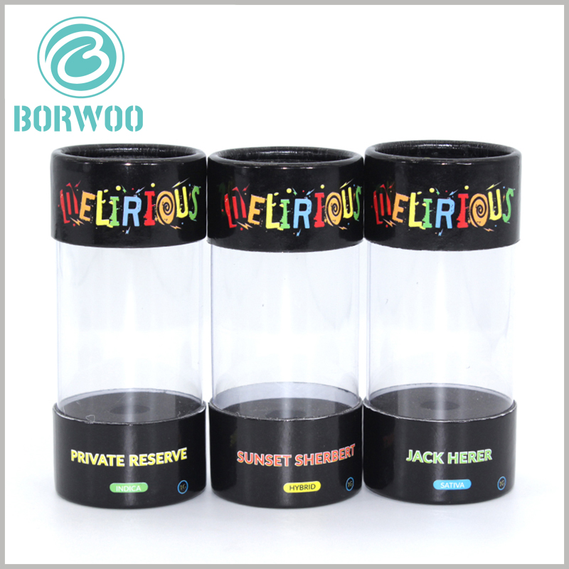 custom clear plastic tube boxes wholesale