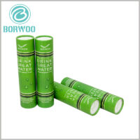 custom creative cardboard tubes packaging boxes with printing.the boxes looking like bamboo.
