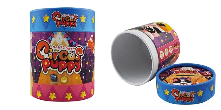 custom creative paper tube product packaging