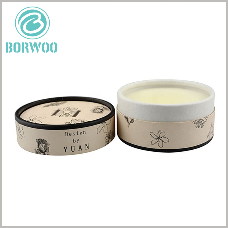 custom eco friendly butter packaging tubes. The biodegradable paper tube packaging has good permeability resistance and can fully protect butter.