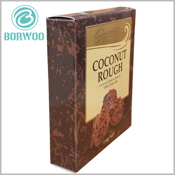custom eco friendly chocolate packaging boxes foldable.The best packaging design is to combine the characteristics of the product and can reflect the value of the product.