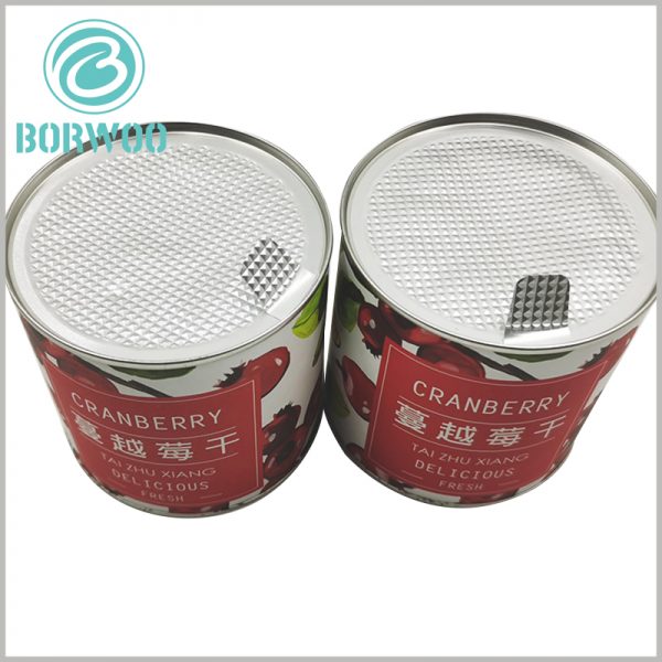 custom food tube packaging with foil cover and plastic lids.The easy-to-tear aluminum foil cover is convenient for customers to open the package, which improves the product experience.