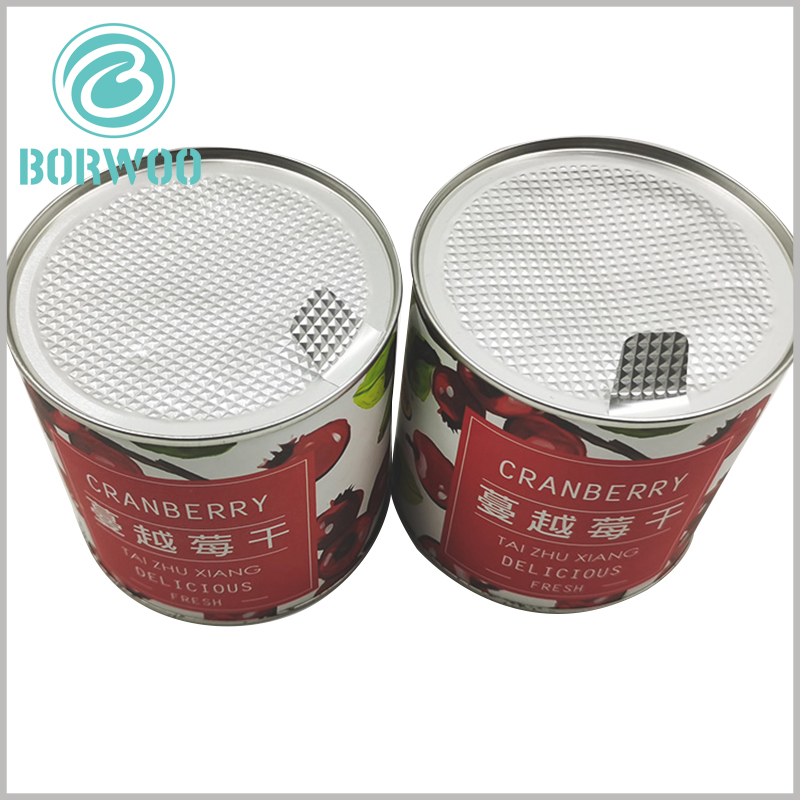 custom food tube packaging with foil cover and plastic lids.The easy-to-tear aluminum foil cover is convenient for customers to open the package, which improves the product experience.