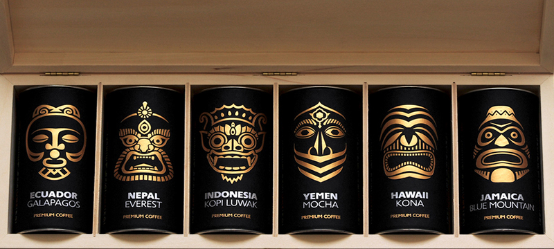 custom high-end paper tube packaging with bronzing logo,Creative product packaging increases the appeal of products and brands