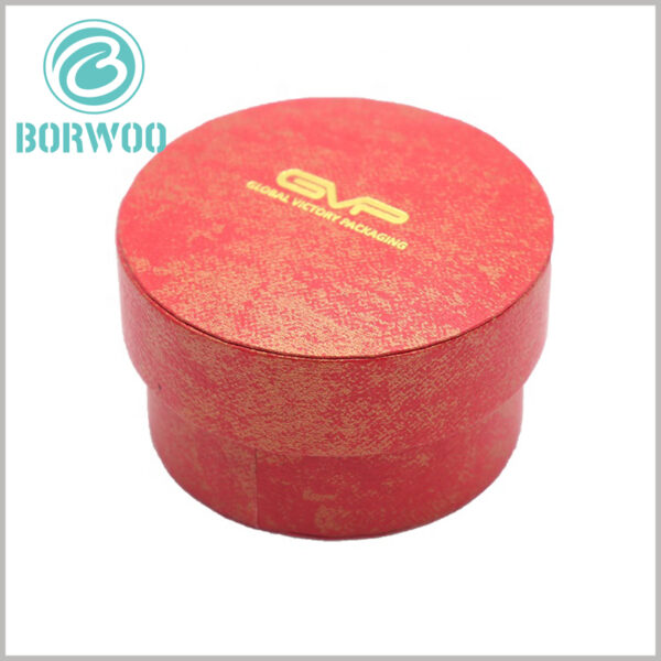 custom high-end red cardboard jewelry packaging with bronzing printing.The red packaging has a gold dot pattern, which has a unique appeal to consumers.