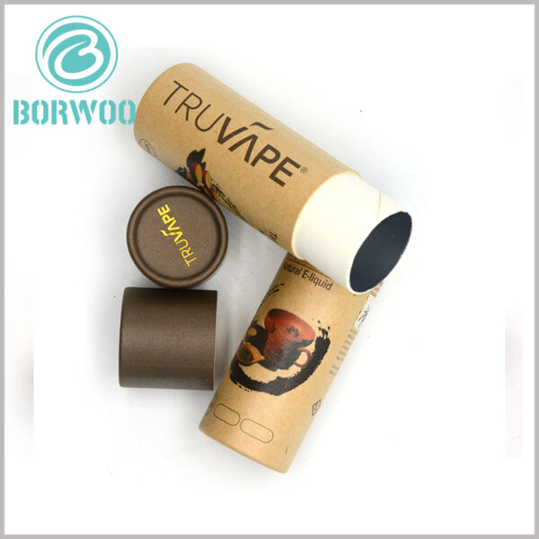 custom kraft paper tube packaging boxes for food.