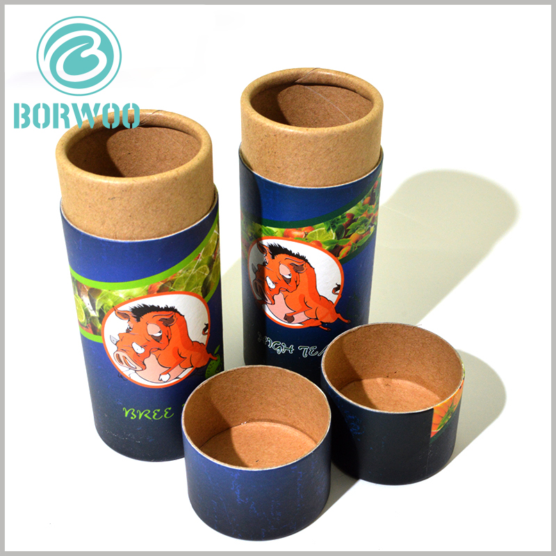 Creative cardboard tube gift boxes packaging - Custom paper tube packaging  manufacturer