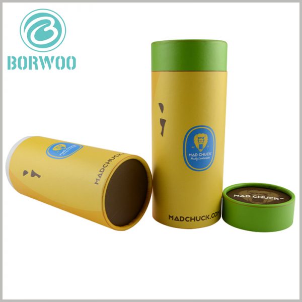 custom large paper tube packaging for t shirts boxes.custom high quality t shirts packaging,cardboard round boxes with lids