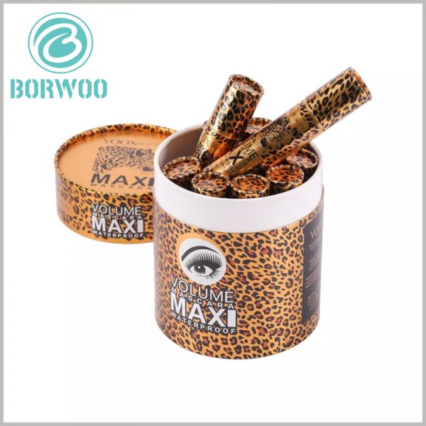 custom mascara tube packaging set, the large cardboard tube can hold multiple small paper tube packaging