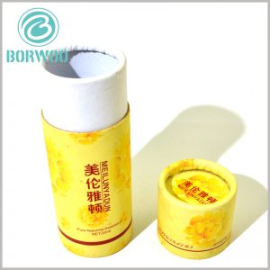 custom paper tube for Pure plant essential oil packaging