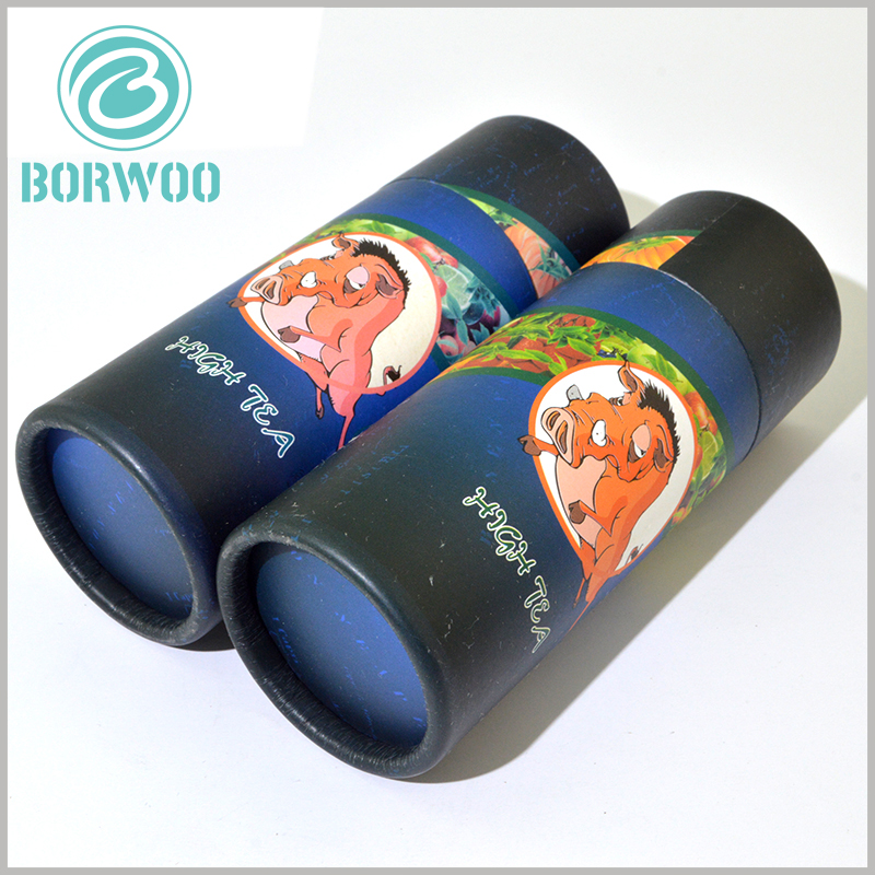 custom paper tube packaging for tea boxes.Exquisite product packaging is one of the ways to increase brand awareness.