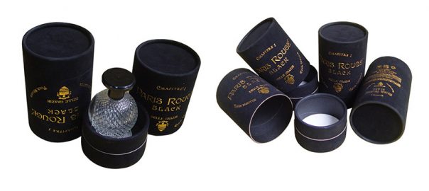 custom perfume tube packaging wholesale,black paper tube packaging boxes wholesale